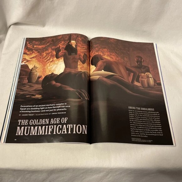 National Geographic August 2023 Northwest Passage Egypt's Mummies Essential Free - Picture 8 of 11